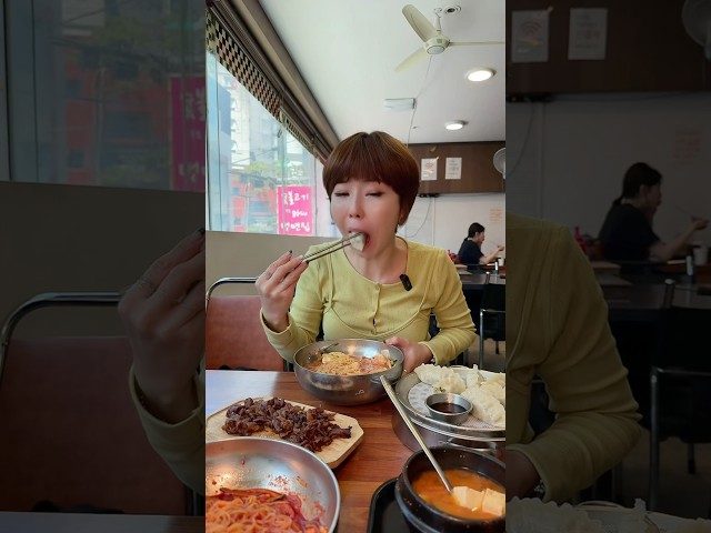 부산 하단 부산밀면 방문 영상