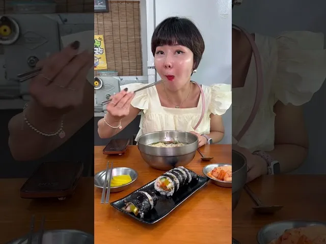 부산 수영 태림분식 방문 영상