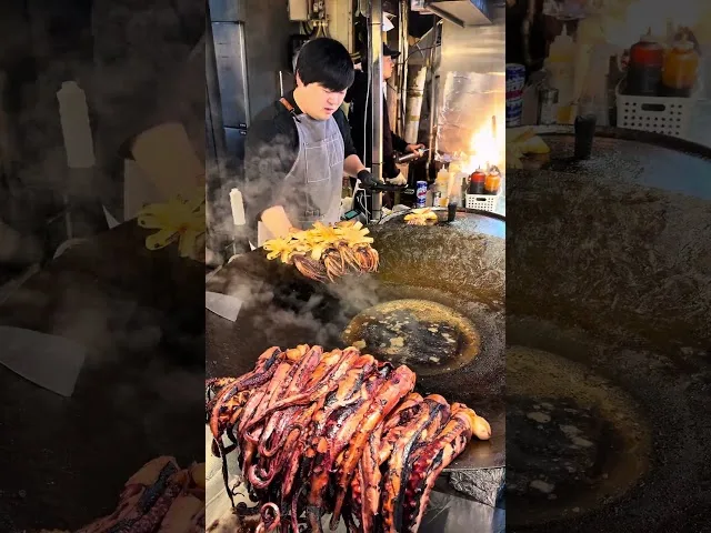 제주 동문시장 동문시장 솥뚜껑구이 방문 영상