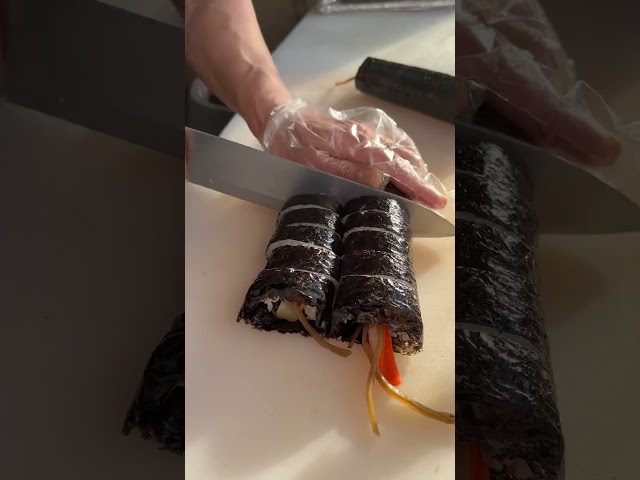 부산 사상 김밥나라엄궁 방문 영상
