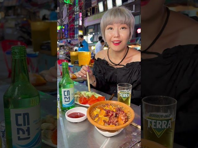부산 남포동 부산남포동 포장마차 방문 영상